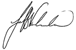 Jeff Vanderlee Signature